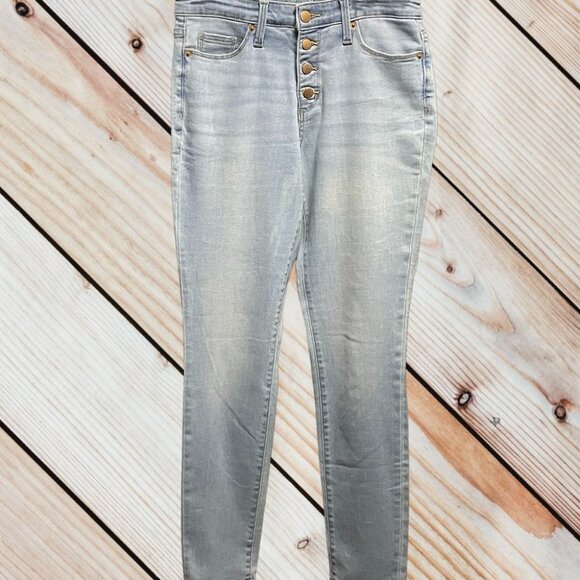 Universal Thread High Rise Button Fly Skinny Jeans - Picture 2 of 6